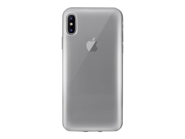 PURO Plasma - Baksidedeksel for mobiltelefon - silikon - gjennomsiktig - 6.5" - for Apple iPhone XS Max