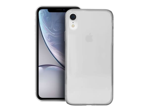 PURO Ultra-Slim "0.3 Nude" - Baksidesskydd för mobiltelefon - termoplastisk polyuretan (TPU) - transparent - för Apple iPhone XR