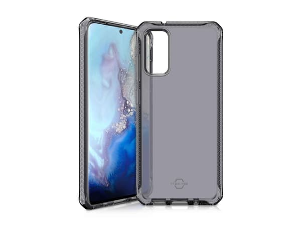 ITSKINS Spectrum Clear - Baksidedeksel for mobiltelefon - røyk - for Samsung Galaxy S20, S20 5G