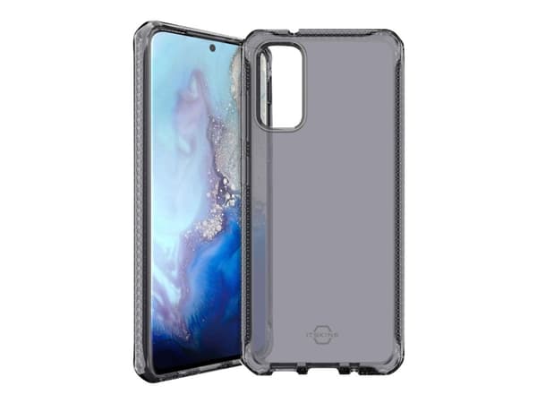 ITSKINS Spectrum Clear - Baksidedeksel for mobiltelefon - røyk - for Samsung Galaxy S20, S20 5G