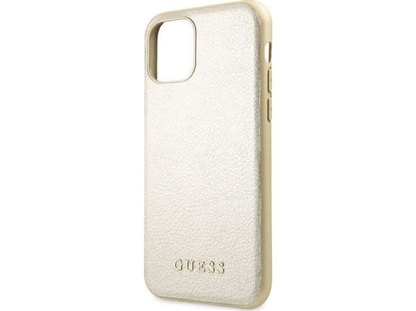 Aito GUESS GUHCN58IGLGO etupaneelikotelo iPhone 11 Pro:lle kultainen