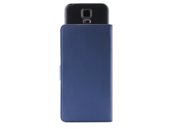 PURO UNIWALLET3BLUEXL, Folio-kotelo, Mikä tahansa tuotemerkki, 12,9 cm (5.1"), Sininen