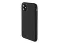 Miniatyrbilde 2 av 5: 4smarts Cupertino - Baksidedeksel for mobiltelefon - væskesilikon - svart - for Apple iPhone 11
