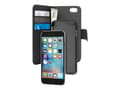 Miniatyrbilde 2 av 5: PURO Detachable - Back cover til mobiltelefon - læder mønster - sort - for Apple iPhone 7/8 SE (2020)