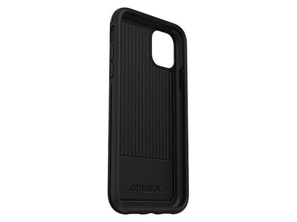 OtterBox Symmetry Series - Baksidedeksel for mobiltelefon - polykarbonat, syntetisk gummi - svart - for Apple iPhone 11