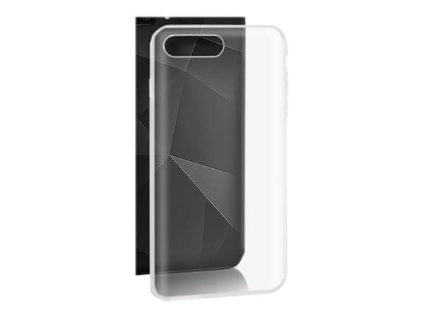 Qoltec PC HARD - Baksidesskydd för mobiltelefon - polykarbonat - klar - 5.5" - för Apple iPhone 8 Plus