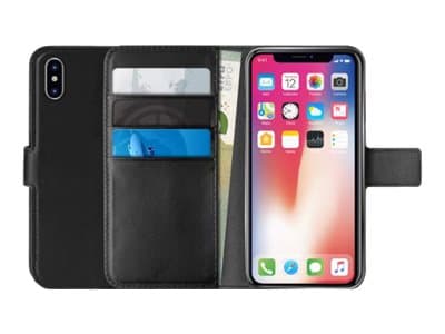 PURO Lompakkokotelo - Flipomslag til mobiltelefon - økolæder - lajittelu - 6.5" - Apple iPhone XS Maxille