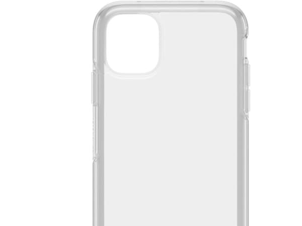 OtterBox Symmetry Series - Baksidesskydd för mobiltelefon - polykarbonat, syntetiskt gummi - klar - för Apple iPhone 11