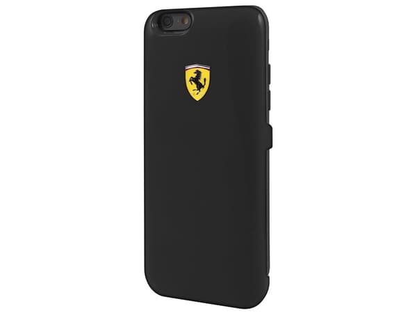 Ferrari FEFOMFPCP6BK, Etui, Apple, iPhone 6/6s, 11,9 cm (4.7"), Svart