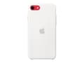 Miniatyrbild 2 av 5: Apple - Baksidesskydd för mobiltelefon - silikon - vit - för iPhone 7, 8, SE (andra generationen)