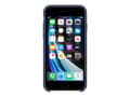 Miniatyrbild 2 av 5: Apple - Baksidesskydd för mobiltelefon - läder - midnattsblå - för iPhone 7, 8, SE (andra generationen)
