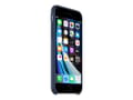 Miniatyrbild 1 av 5: Apple - Baksidesskydd för mobiltelefon - läder - midnattsblå - för iPhone 7, 8, SE (andra generationen)