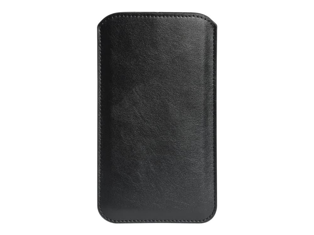 Essentials Universal Pouch XLarge - Etui til mobiltelefon - økolæder - sort