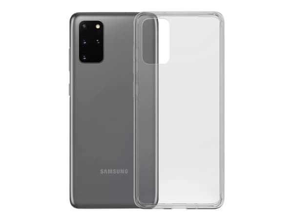 PanzerGlass ClearCase - Baksidedeksel for mobiltelefon - herdet glass, termoplast-polyuretan (TPU) - blank - for Samsung Galaxy S20+, S20+ 5G