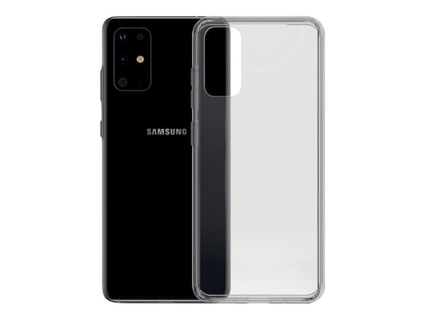 PanzerGlass ClearCase - Baksidedeksel for mobiltelefon - herdet glass, termoplast-polyuretan (TPU) - blank - for Samsung Galaxy S20+, S20+ 5G