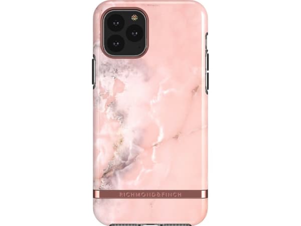 Richmond & Finch Richmond & Finch Pink Marble - Rose Gold Details