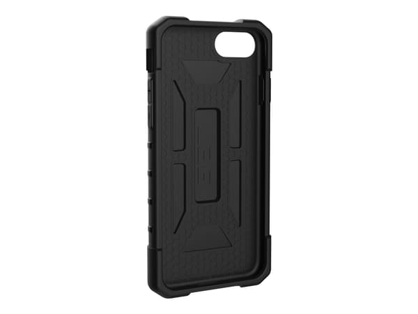 UAG Rugged for Case for Apple iPhone SE (2020) - Pathfinder Black - Baksidedeksel for mobiltelefon - svart - 4.7" - for Apple iPhone SE (2nd generati