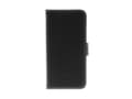 Miniatyrbilde 4 av 5: Insmat Exclusive Flip Case - Lommebok for mobiltelefon - ekte skinn - svart - for Apple iPhone 6, 6s, 8, SE (2nd generation)