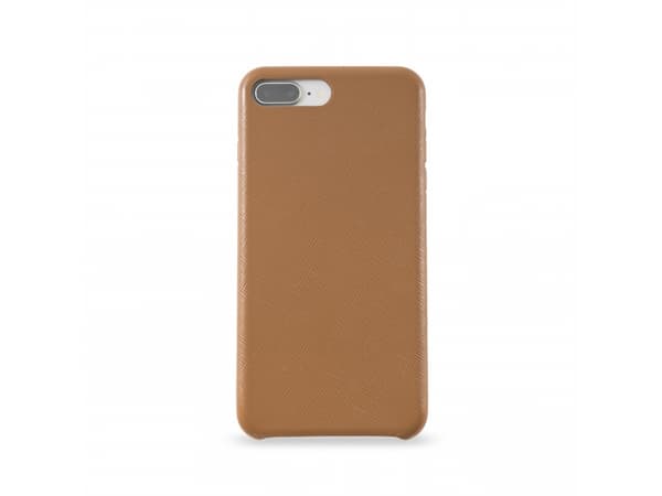 KMP Leather Case, Omslag, Apple, 8 Plus, 14 cm (5.5"), Brun
