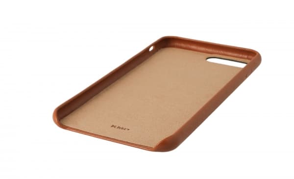 KMP Leather Case, Omslag, Apple, 8 Plus, 14 cm (5.5"), Brun