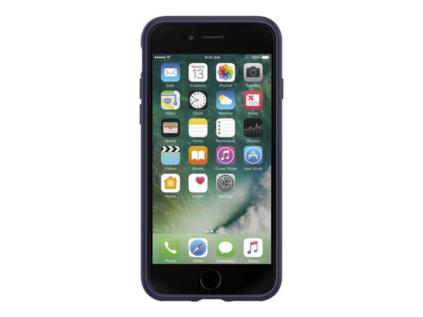 Spigen Liquid Air Armor - Baksidesskydd för mobiltelefon - termoplastisk polyuretan (TPU) - midnattsblå - för Apple iPhone 7, 8