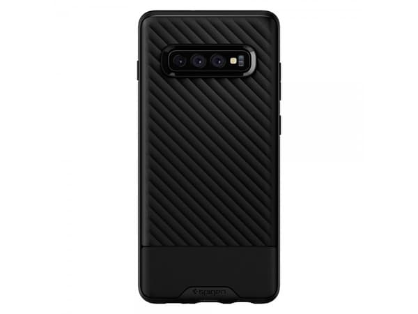 Spigen Core Armor, Omslag, Samsung, Galaxy S10 Plus, Svart