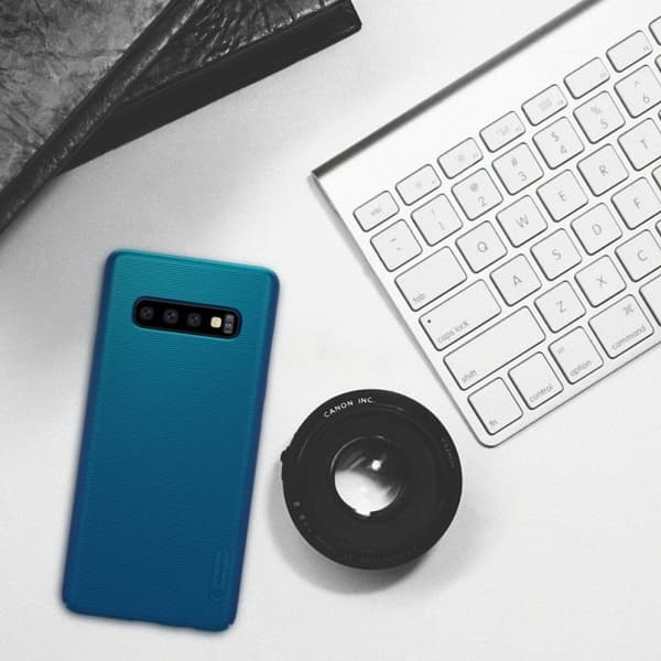Nillkin Etui Frosted Shield Galaxy S10 svart