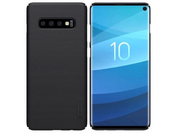 Nillkin Etui Frosted Shield Galaxy S10 svart