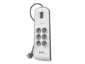 Miniatyrbilde 4 av 5: Belkin SurgeMaster - Strømstødsbeskytter - output-stikforbindelser: 6