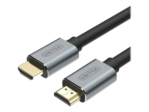 Unitek - HDMI-kabel med Ethernet - HDMI hann til HDMI hann - 5 m - skjermet