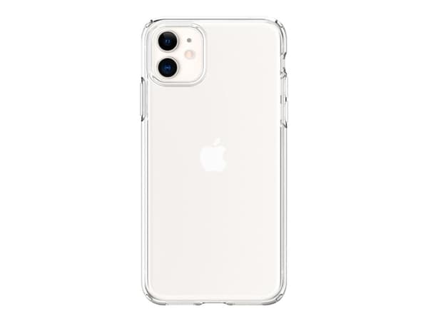 Spigen Liquid Crystal - Baksidedeksel for mobiltelefon - termoplast-polyuretan (TPU) - krystallklar - for Apple iPhone 11