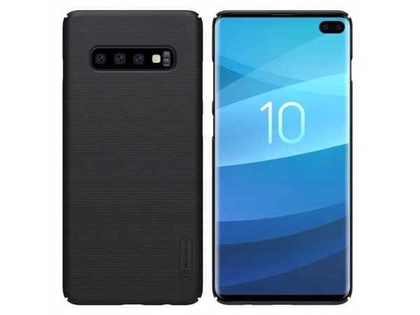 Nillkin Etui Frosted Shield Galaxy S10+ svart