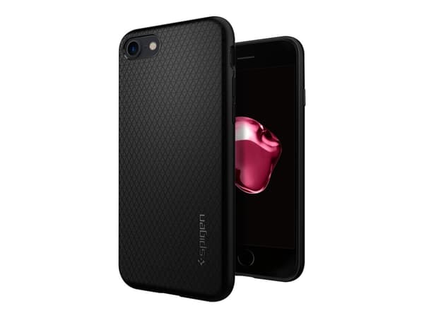 Spigen Liquid Armor, Suojus, Apple, iPhone 7, 11,9 cm (4.7"), Musta