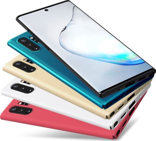 Nillkin Etui Nillkin Frosted Shield Galaxy Note 10+ -Black uniwersalny