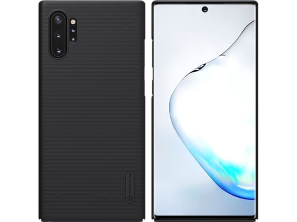 Nillkin Etui Nillkin Frosted Shield Galaxy Note 10+ -Black uniwersalny