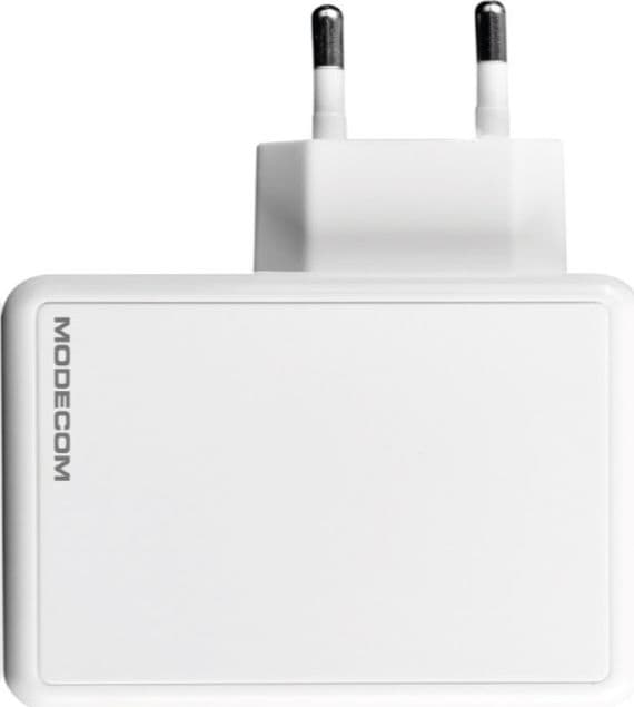 Modecomin laturi MODECOM MC-45C USB-A + USB-C -laturi