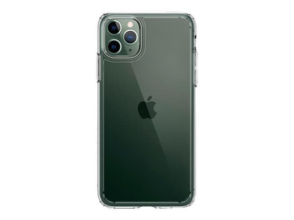 Spigen Ultra Hybrid Series - Baksidedeksel for mobiltelefon - polykarbonat, termoplast-polyuretan (TPU) - krystallklar - for Apple iPhone 11 Pro Max