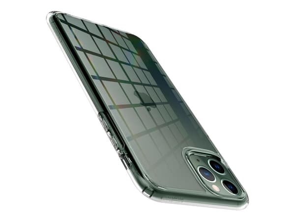 Spigen Ultra Hybrid Series - Baksidedeksel for mobiltelefon - polykarbonat, termoplast-polyuretan (TPU) - krystallklar - for Apple iPhone 11 Pro Max