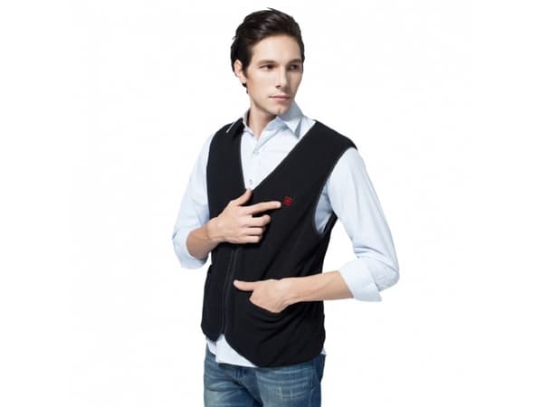 Glovii GV1M, Beskyttende vest, Skigåing, Snowboarding, Unisex, Sort, Alle (tider), M