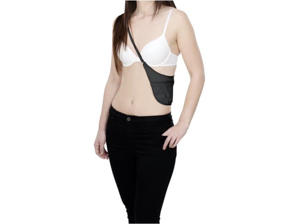 Pacsafe Coversafe S80, Svart, Nylon, Spandex, Halsrem, 24 g, 200 mm, 130 mm