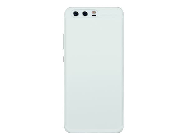 PURO 0.3 - Baksidedeksel for mobiltelefon - silikon - gjennomsiktig, halvgjennomsiktig hvit - for Huawei P10 Plus