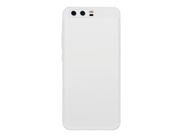 PURO 0.3 - Baksidedeksel for mobiltelefon - silikon - gjennomsiktig, halvgjennomsiktig hvit - for Huawei P10 Plus