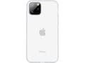 Pikkukuva 1 / 5: Baseus Silikoninis dėklas Baseus Jelly Liquid Silica Gel Case do iPhone 11 Pro 5,8'' (balta)