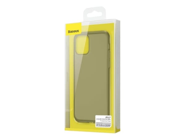 Baseus Riposo Dėklas „SILICA'' iPhone 11 PRO telefonų modeliams Transparent red