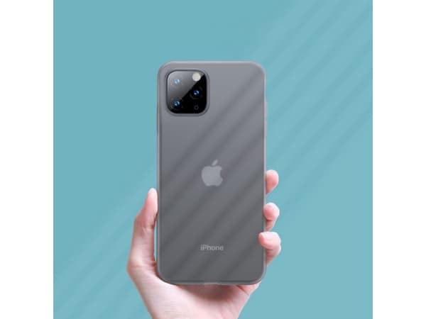 Baseus Riposo Dėklas „SILICA'' iPhone 11 PRO telefonų modeliams Transparent red