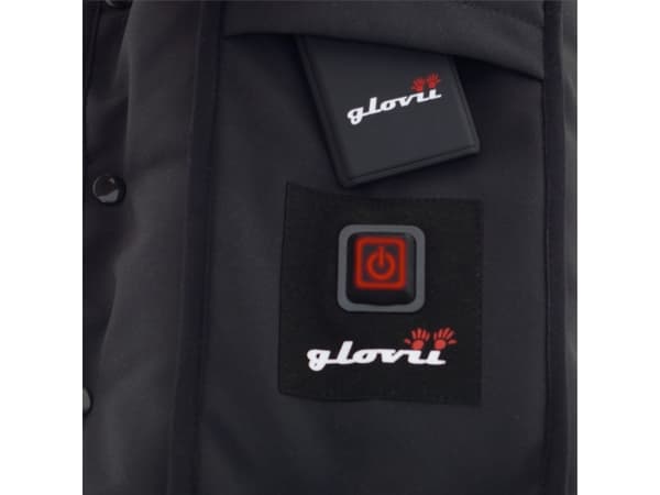 Glovii GF41, Ryggbeskytter, Unisex, Sort, Grå, Alle (tider), uni, Ingen lukkemekanisme