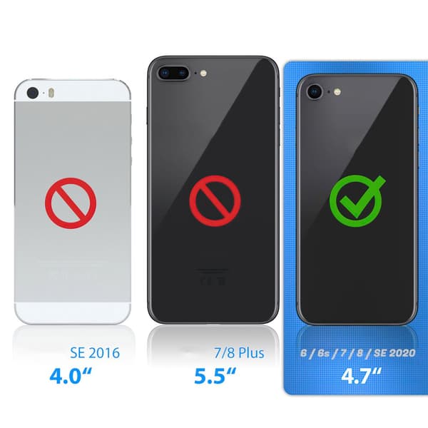 iPhone 7/8/SE (2020 & 2022) - Moving Glitter 3D Bling Phone Case