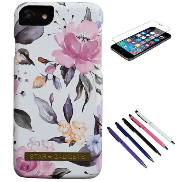 Skydda din iPhone 7/8/SE med Blommor!