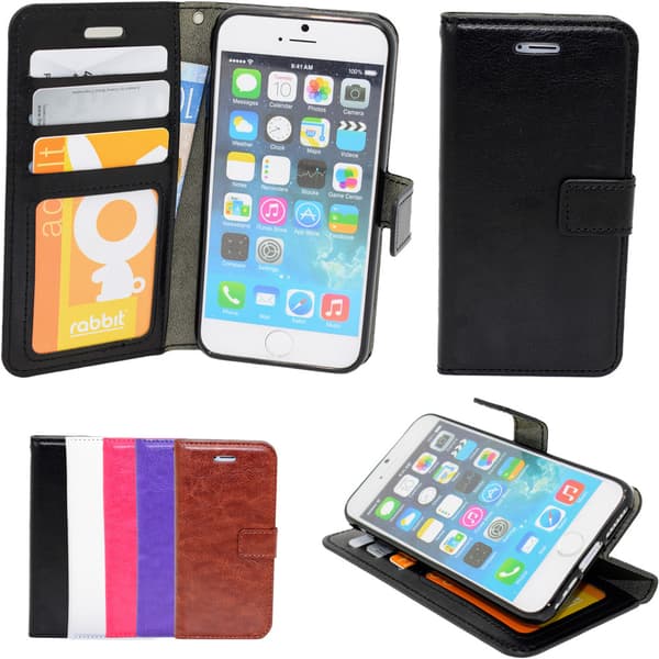 Comfort & Protection iPhone 7/8/SE - Wallet Case Pink