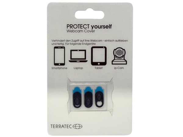 Terratec 270597, Linsebeskytter, Sort, 17 mm, 0,7 mm, 8,7 mm, 1 g